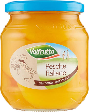 Valfrutta Pesche Italiane allo Sciroppo, 570g